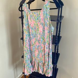 Lilly Pulitzer Ruffle Dress - Cotton